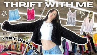 THRIFT WITH ME: Building my y2k baddie wardrobe 