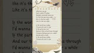 Die With A Smile lyrics - Lady Gaga ft. Bruno Mars