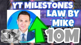 Law By Mike Hits 10M Subscribers!! 