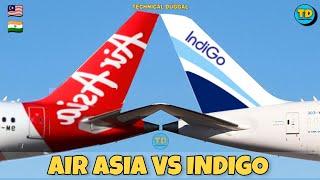 Air Asia Vs Indigo Comparison 2023!  Vs 