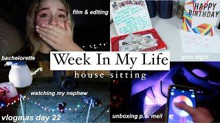 WEEK IN THE LIFE: House Sitting | VLOGMAS DAY 22