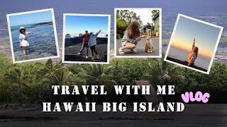 【Hawaii Vlog 夏威夷大岛big island旅行日记】3天2夜｜Big Island Must Do List｜大岛住宿推荐｜火山岛寂静岭｜和海龟一起游泳