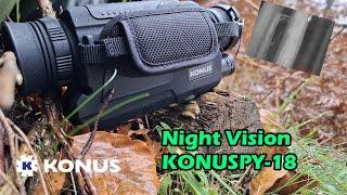 Visore notturno KONUSPY-18 per outdoor e caccia - 6/12/18x - KONUS