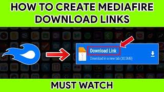 How to Create Mediafire Download Links - 2024