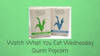 FoodMania Review - Watch What You Eat Wednesday: Quinn Popcorn