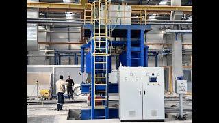 China Amulite Group Machinery Fiber Cement Board Production Line Project Installation