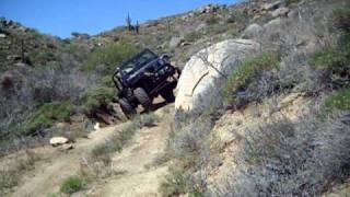 Dan on the Off-Camber on Mud Springs Trail