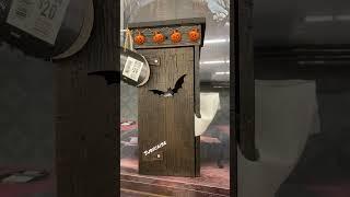 Big Lots Animated Halloween Outhouse with pop out mummy #shorts (phrase 3)