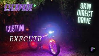 Custom Escapade Execute Fat Tire | 9000w Powerful Fat Tire E-Bike | Escapade Electric Bicycles