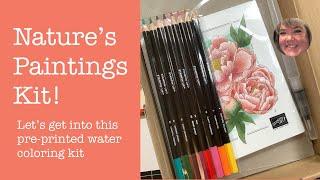 Nature's Paintings Watercoloring Kit