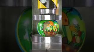 Hydraulic press balls #shorts #youtube shorts