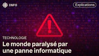 Perturbations dans le monde en raison d'une importante panne informatique