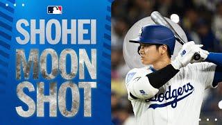 Shohei MOONSHOT in first inning! | 大谷翔平特大号放つ