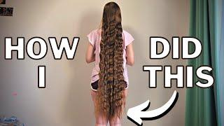 How I Grew Knee Length Hair! Long Hair Growth & Care Tips, Tricks, Advice How To Grow (2023 Version)