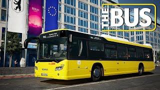 Relaxing Driving in the Rain | City Bus Simulator - THE BUS | Gameplay 4K | Scania Citywide