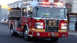 Philadelphia Fire Department Ladder 16, Engine 25, Engine 28 & Medic 46 Responding