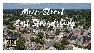 Main Street East  Stroudsburg, PA | Mavic Air 2 Drone Footage in 4K