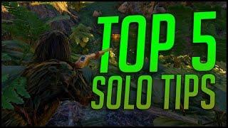 TOP 5 SOLO PvP TIPS - ARK PvP Tips & Tricks | ARK Survival Evolved Guide / Tutorial