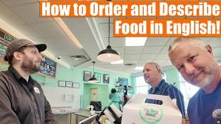 How to Order and Describe Food in English! 