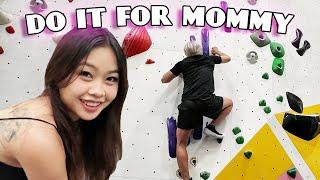 She Took Me Rock Climbing For The First Time!