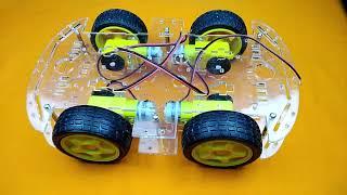 How to  Assemble 4 Wheel Robot Car Chassis | Arduino Robot Car