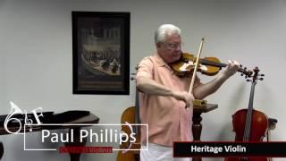 Heritage Violin HV44 Demo - Paul Phillips