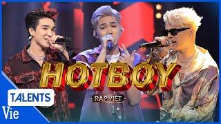 TOP 3 HOTBOY làng MELODIC cùng loạt HIT tại Rap Việt Mùa 3 gây u mê mạnh: Ogenus, Captain, Rhyder