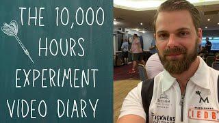 The 10,000 hours experiment video diary!   Don’t make the same mistakes in darts as me ..