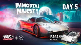 Need For Speed: No Limits | 2022 Pagani Utopia (Immortal Majesty - Day 5 | The Baroness)