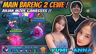 Akhirnya Main Bareng Yumi Lagi !! Julian Mode Ganas Gendong 2 Cewek Onimic + Facecam 