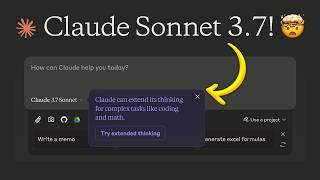 What is Claude 3.7 Sonnet (and Why You Should Care!) - Game changing AI News!