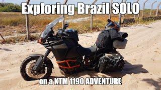 Incredible Brazilian landscapes - Solo trip on a motorcycle!