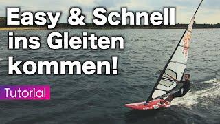 Windsurfen Lernen: Angleiten und Gleiten Tutorial 