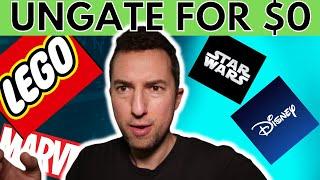 How to Get UNGATED on Lego, Star Wars, Disney, Marvel for $0 (WORKING Method!) Amazon Ungating Guide