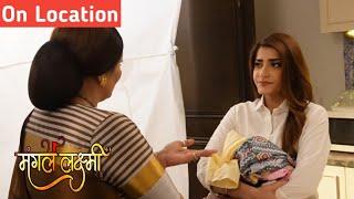 Mangal Lakshmi on Location Sowmya ki pakdi kusum ne chlaki, Adit ko deti hai khali tiffin? Colors TV