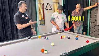 Baianinho De Mauá Encara Noel Snooker após ignorar a sua superioridade !