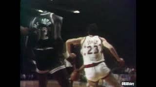 Dr. J Poster Dunk in the 1977 All-Star Game