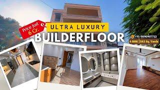 4BHK Ultra Luxury Builder floor | Sector 63A, Anantraj! | Best Luxury Home in Gurgaon #gurgaonyards