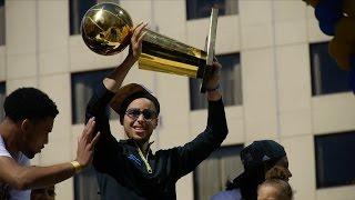 Warriors Celebrate at Championship Parade