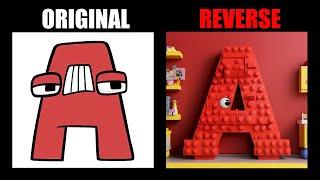 Reverse Alphabet Lore But It's Lego (A-Z...) - Alphabet Lore Meme Animation - TD Rainbow