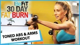 30 Day Fat Burn: Toned Abs & Arms Workout