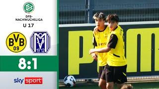 Machtdemonstration des BVB! | Borussia Dortmund U 17 - SV Meppen U 17 | U 17-DFB-NACHWUCHSLIGA