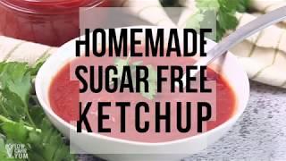 Homemade Sugar Free Ketchup - Low Carb