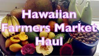 Fun Tropical Fruits Haul from the Big Island of Hawaii, Kailua Kona 2018