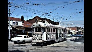 Melbourne, Australia - Scenes on Tram Routes 3 & 69