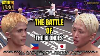 LATEST FULL FIGHT TODAY NOVEMBER 11 2024 | PINOY BLOND VS JAPANESE BLOND