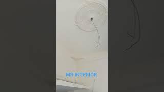 MR #interiorwork #deco and pop ceiling rose carnis