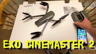 EXO Cinemaster 2 Unbox-Setup-Flight #drone