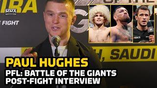 Paul Hughes Wants Conor McGregor In His Conor Against Usman And Khabib Nurmagomedov | MMA Fighting