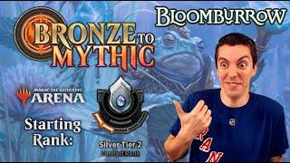  Bronze To Mythic: Episode 3 - Starting Rank: Silver 2 - MTG Arena:  Bloomburrow Draft 